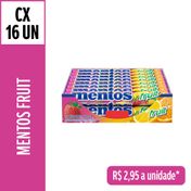 Bala Mentos Fruit - caixa 16un