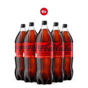 Pack 6 Coca-Cola Sem Açúcar 2L+250ml