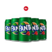 Pack 6 Fanta Guaraná 350ml