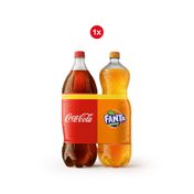 Dual Pack Coca-Cola e Fanta Laranja