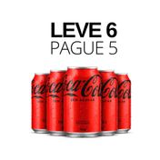 Combo Leve 6 Pague 5 Coca-Cola Sem Açúcar 350ml