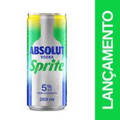 Absolut Vodka Sprite Lata 269ml